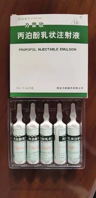 좋은 가격 FDF 마취용 프로포폴 20 밀리람베르트 주사 가능 유화 2078-54-8 외과적 마취제 온라인으로